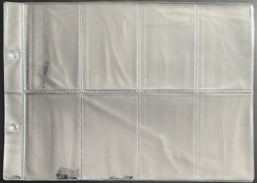 Thumbnail: Swap Card Pages (Premium 8-Pocket Refill Plastic Sleeves) x5