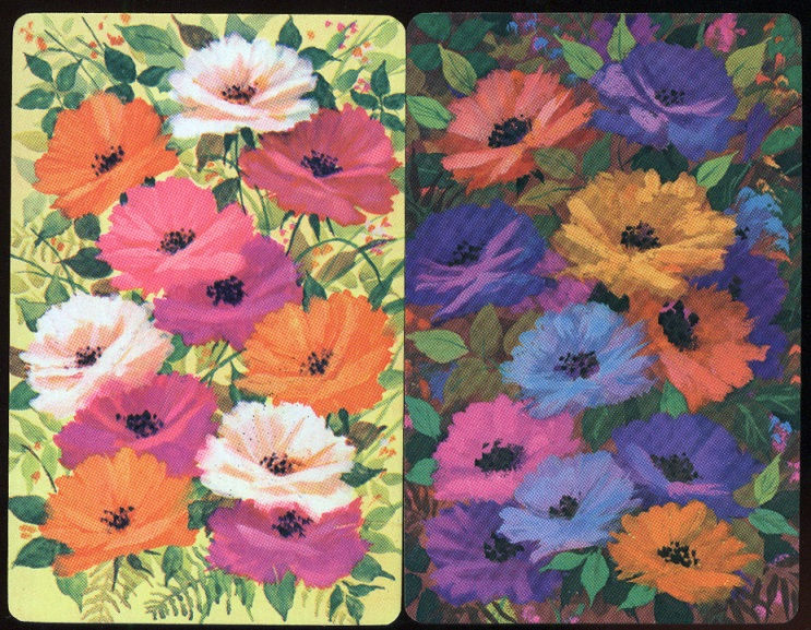 Flowers Swap Cards SINGLE in Pair