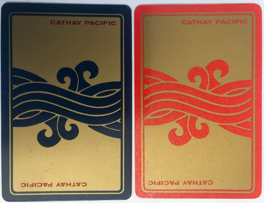 Cathay Pacific Airlines Advertising Swap Cards #1