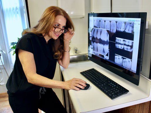 Dr. Tamar Checking Xray