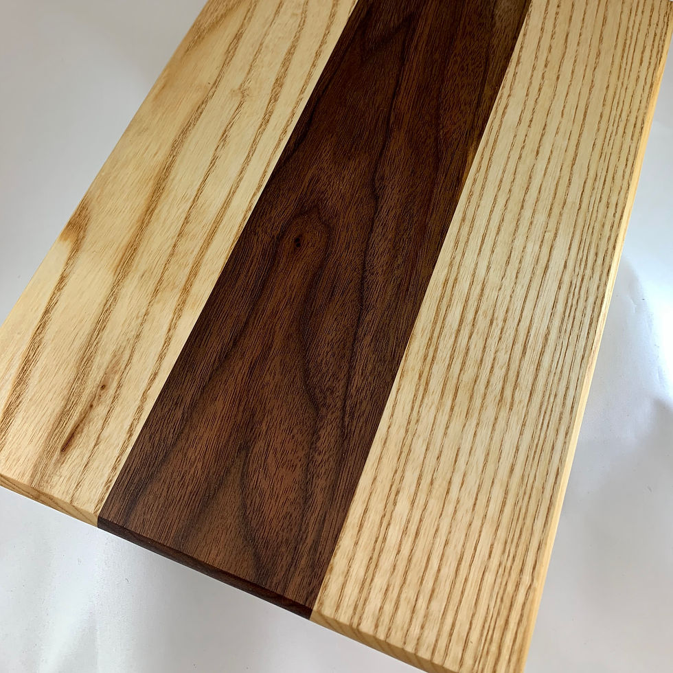 Thumbnail: Large Flat Board - Ash & Black Walnut