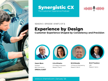 Synergistic CX: Season 3 - Episode 1 (part 2/3) - The Experience by Design