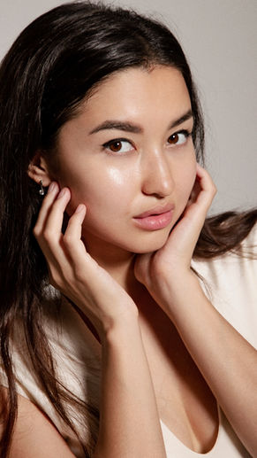 фотосессия девушки в Риме, фотосессия в студии в Риме, studio photoshoot Rome, editorial portrait