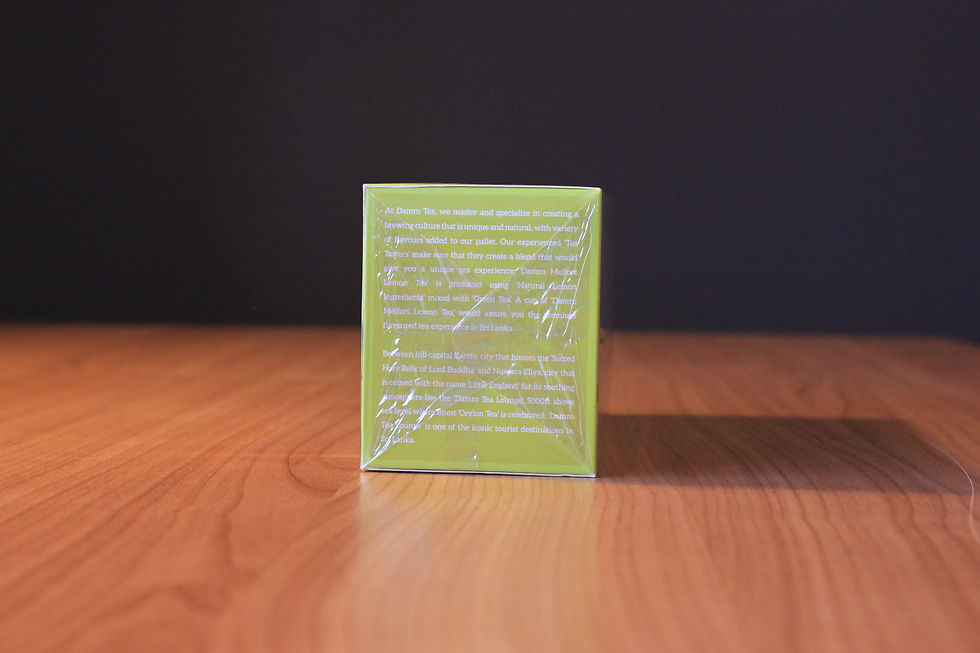 Thumbnail: Melfort Lemon  Tea - 25 Enveloped Teabags x 1.5g