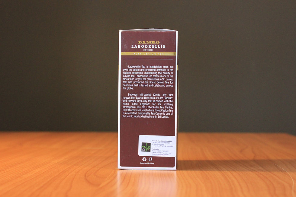 Thumbnail: Pekoe - Full Leaf Curly Black Tea Box