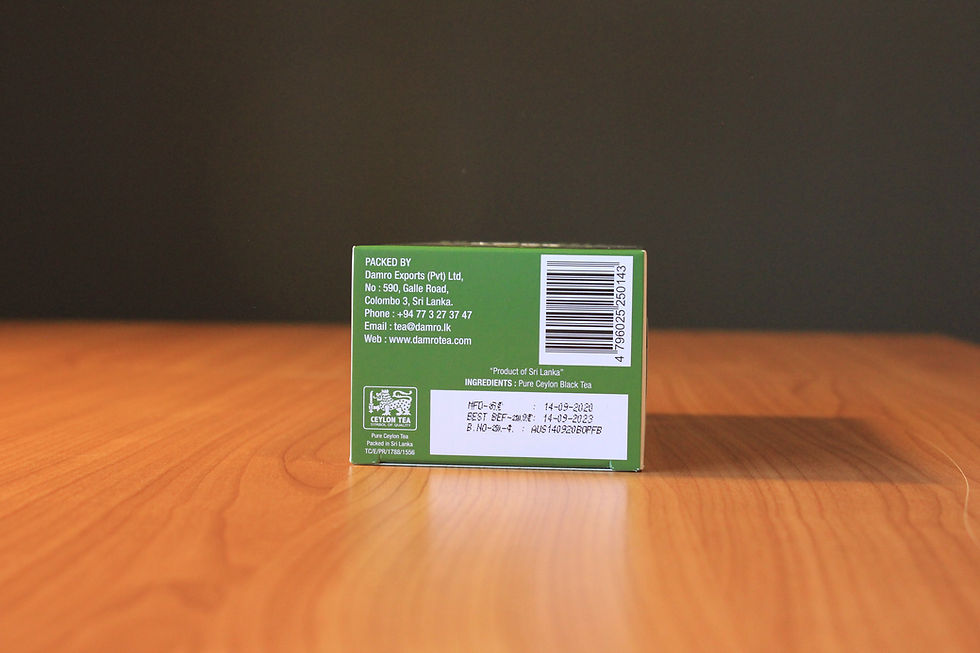 Thumbnail: Labookellie BOP Fannings - Small Black Grainy Tea Box