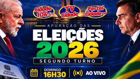 Eleições 2026, é na Cidade FM!