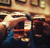 Beer Cheers Moment