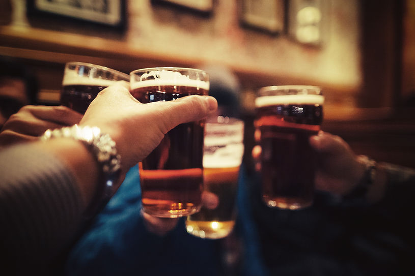 Beer Cheers Moment
