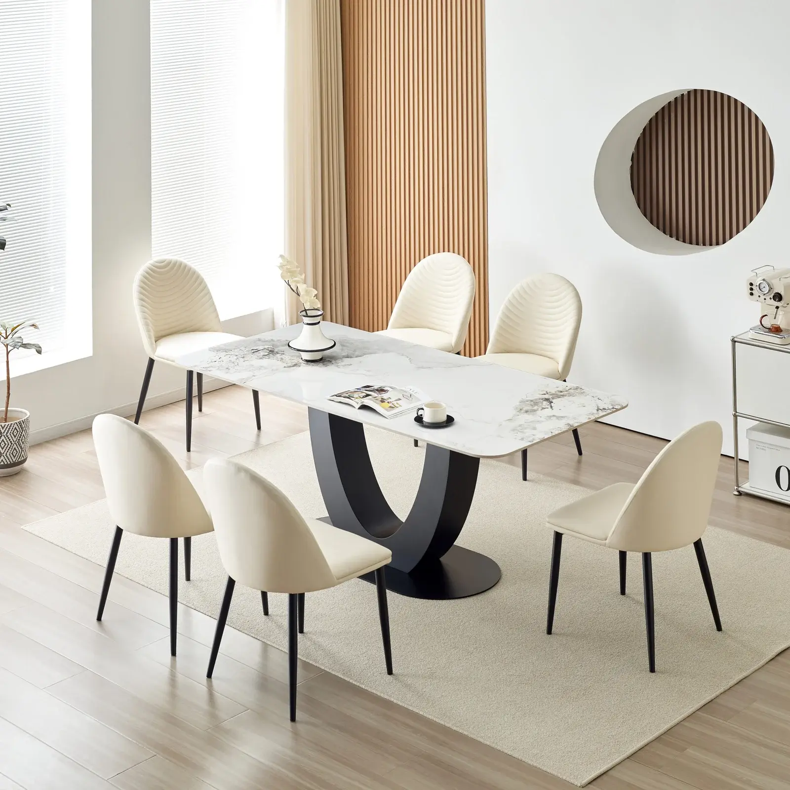 MCF :NATHAN DINING TABLE SET