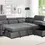 Thumbnail: MCF : BRADLEY - SECTIONAL SOFA BED