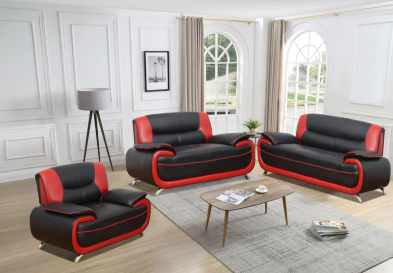 Thumbnail: SPEEDY LEATHER SOFA SET