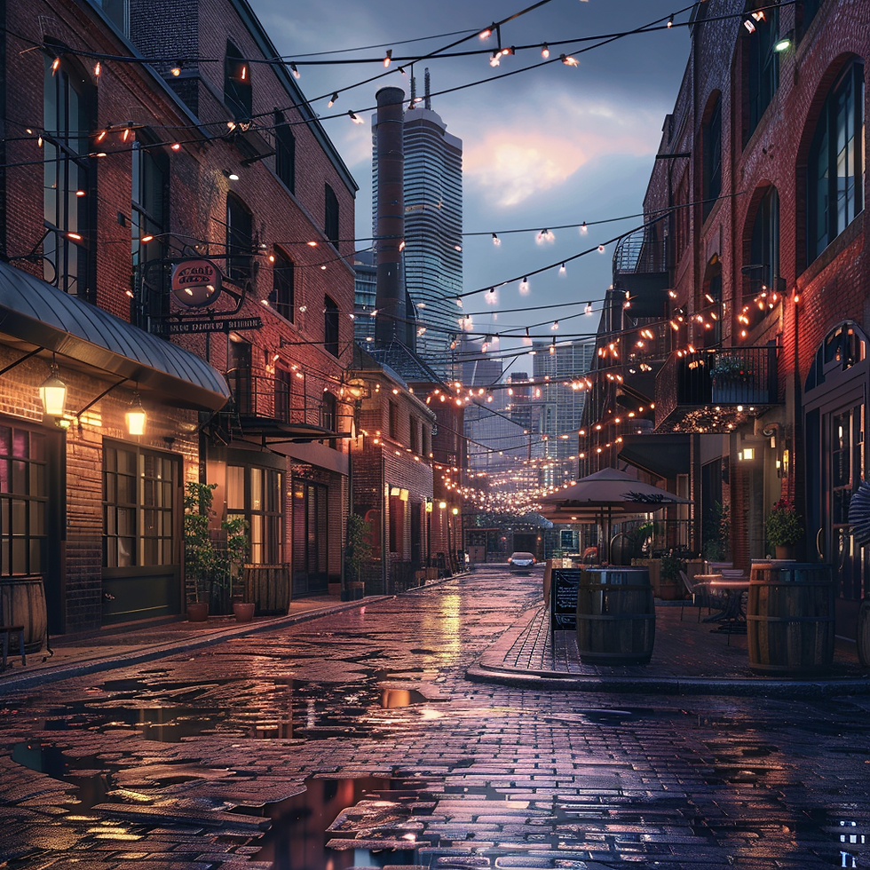 Distillery District in Toronto