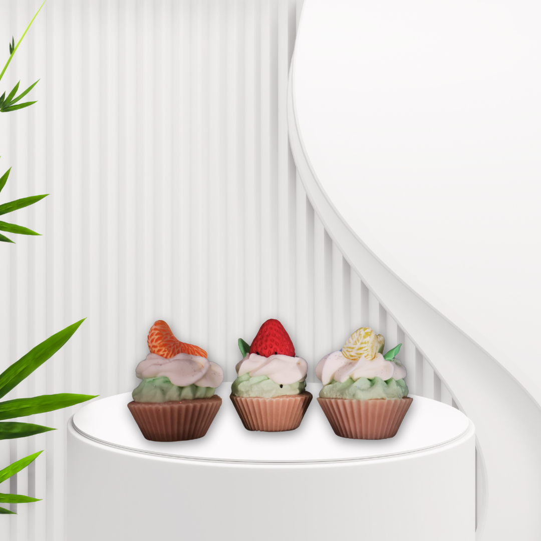 Mini Cup Cake Soap Bar