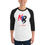 Thumbnail: 3/4 sleeve raglan shirt
