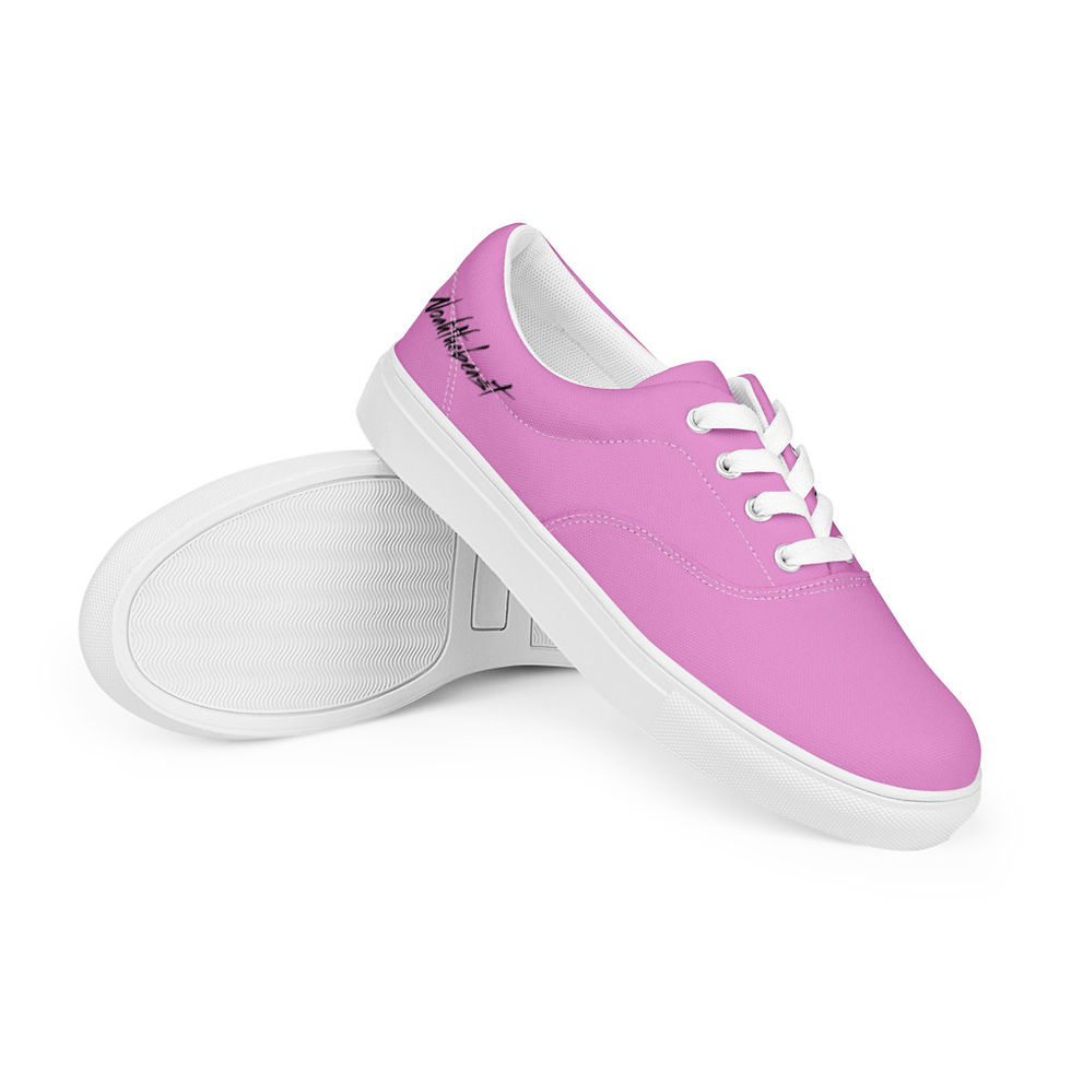 Thumbnail: Women’s lace-up canvas shoes
