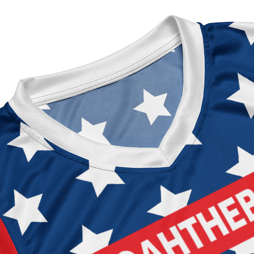 Thumbnail: Recycled unisex basketball jersey