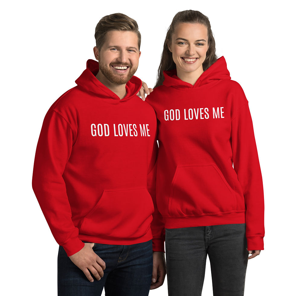 God loves me Hoodie