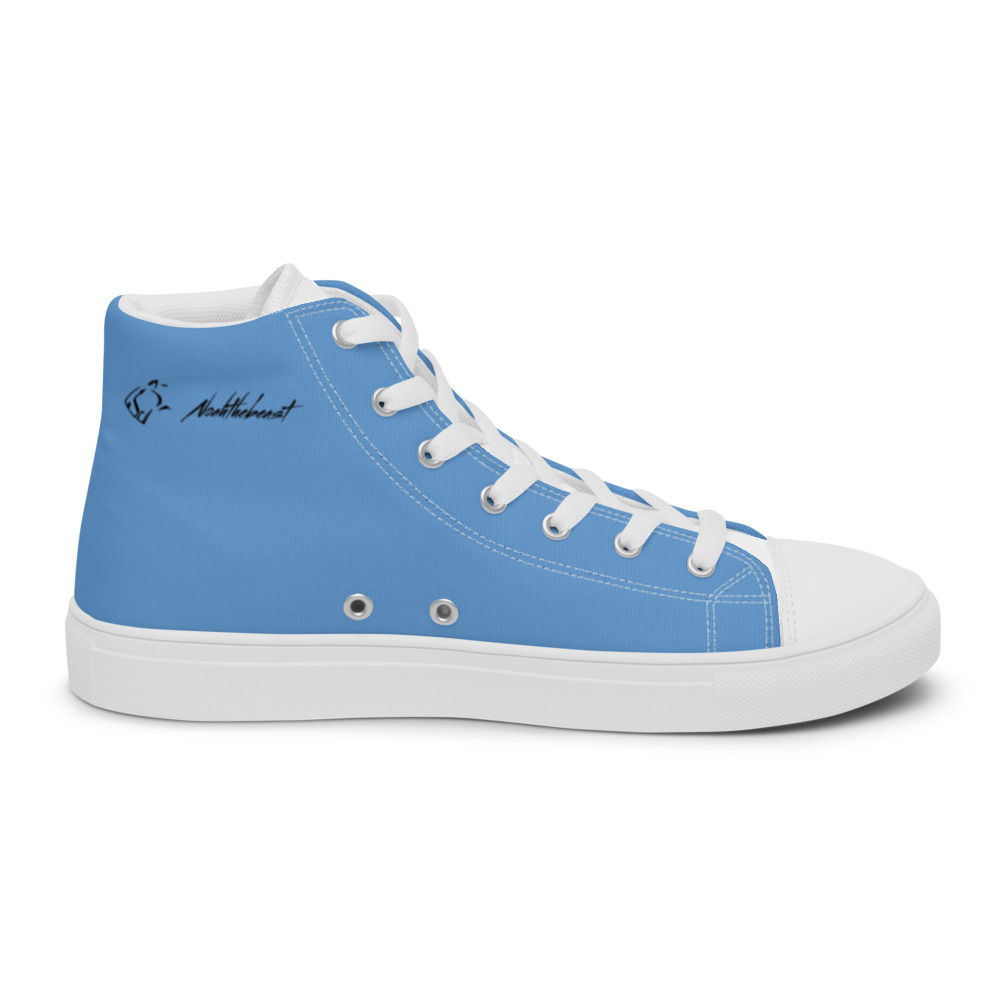 Women’s high top canvas shoes