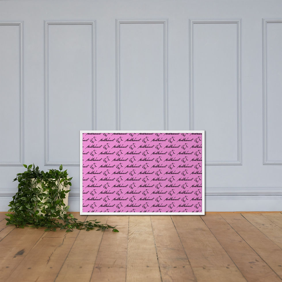 Thumbnail: Pink Framed poster