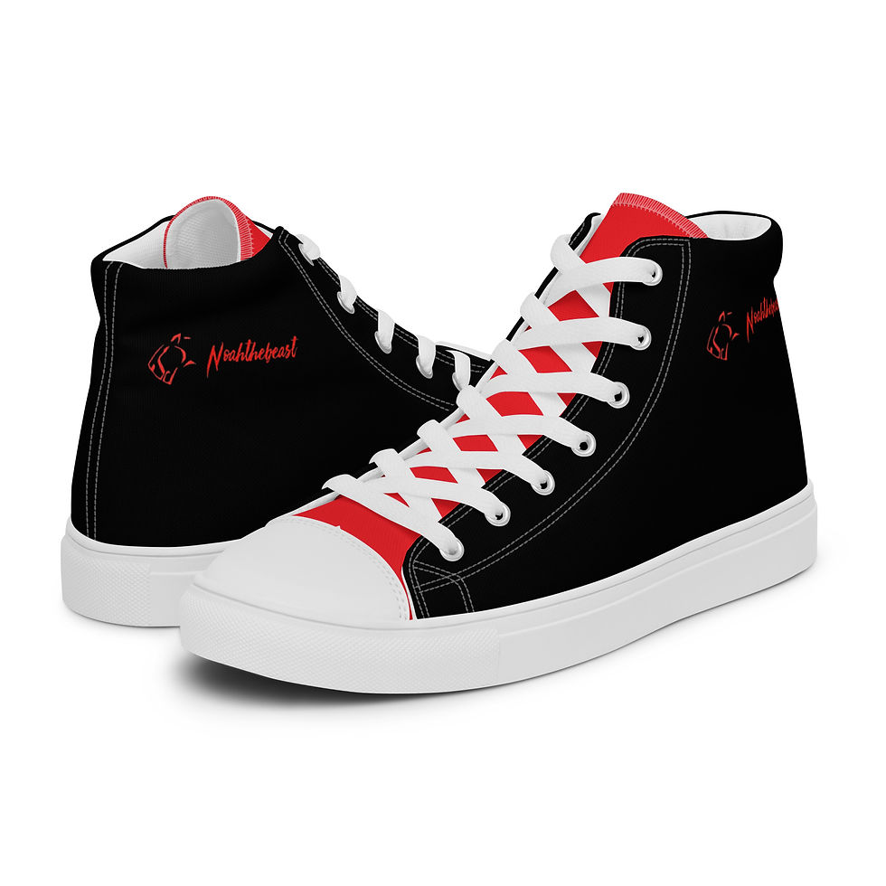 Thumbnail: Men’s high top canvas shoes