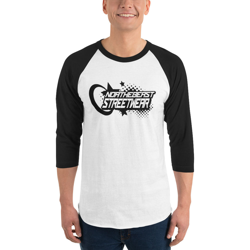 3/4 sleeve raglan shirt