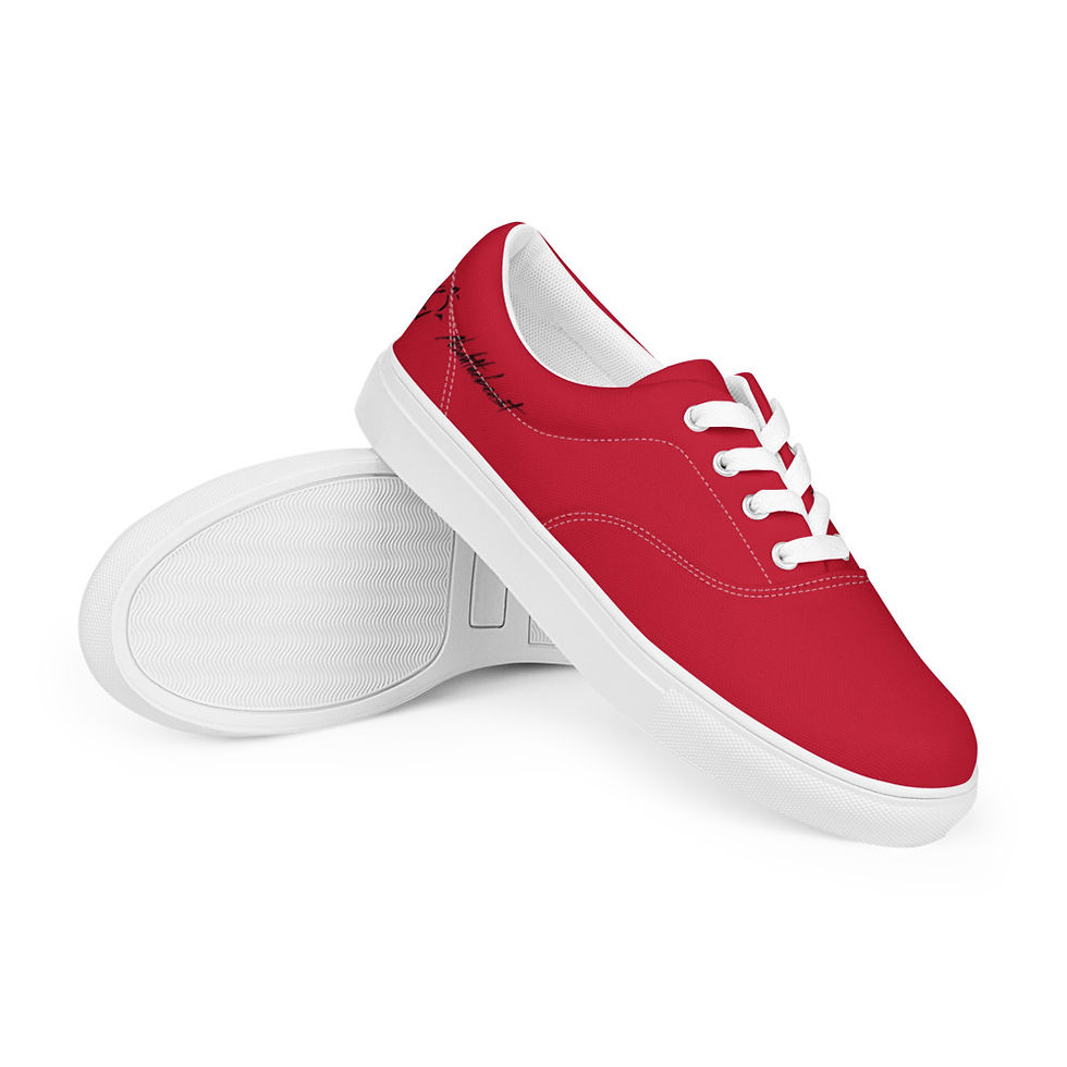 Thumbnail: Men’s lace up canvas shoes