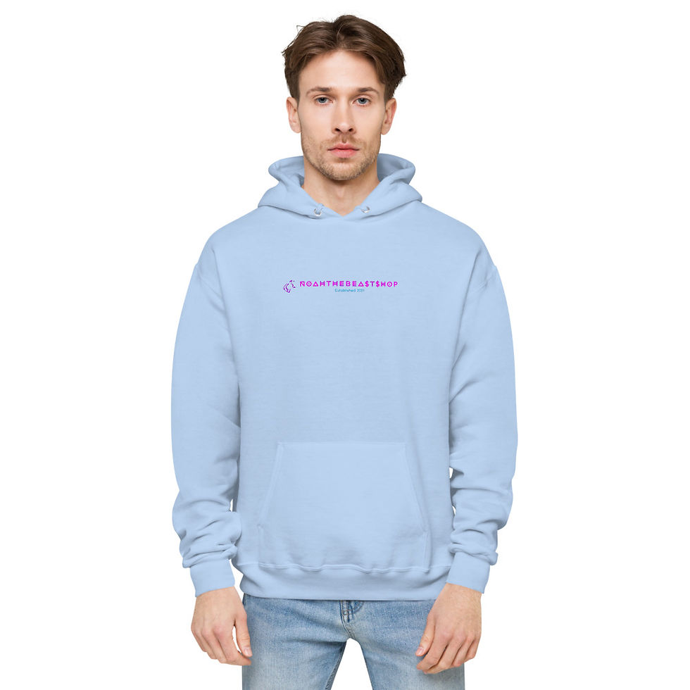Thumbnail: Unisex fleece hoodie