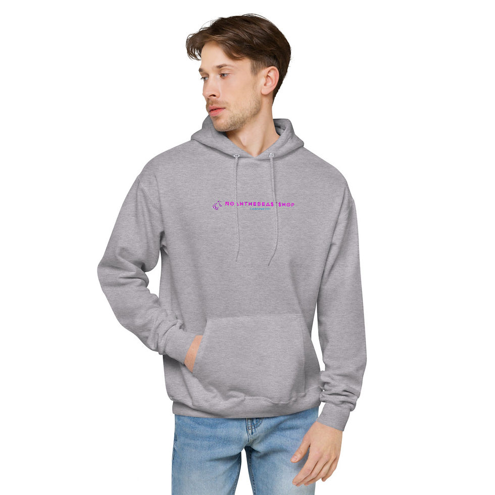 Thumbnail: Unisex fleece hoodie