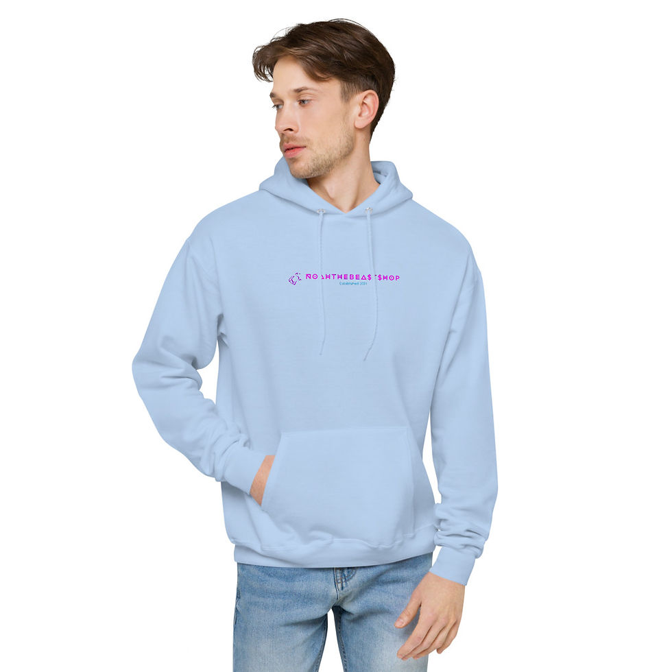 Thumbnail: Unisex fleece hoodie
