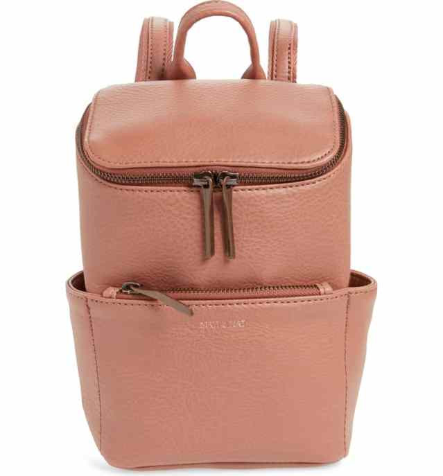 Matt & Nat Mini Brave Faux Leather Backpack Nordstrom winter sale
