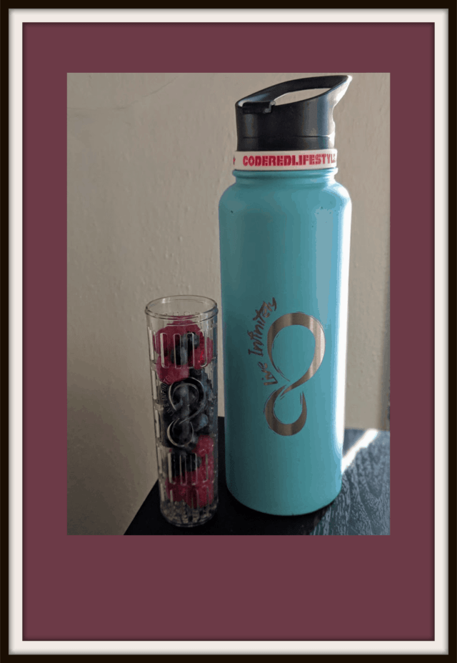 fruit berry infused water live infinitely water 40 ounces bottle