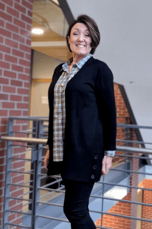 A classic cardigan is a Fall fashion essential you must have in your closet.