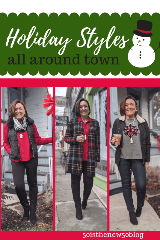 Holiday outfits from Christopher and Banks you can wear all around town!