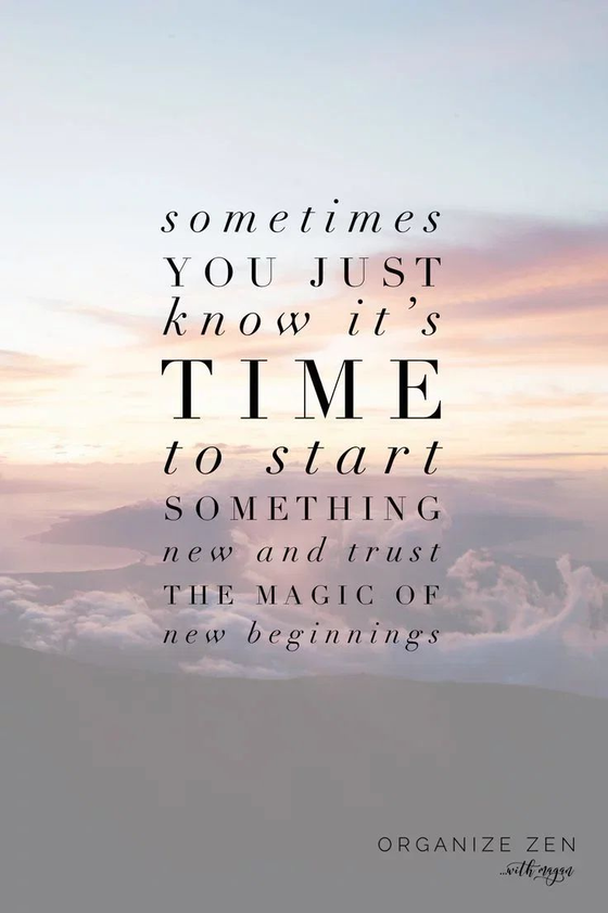 Fresh Starts