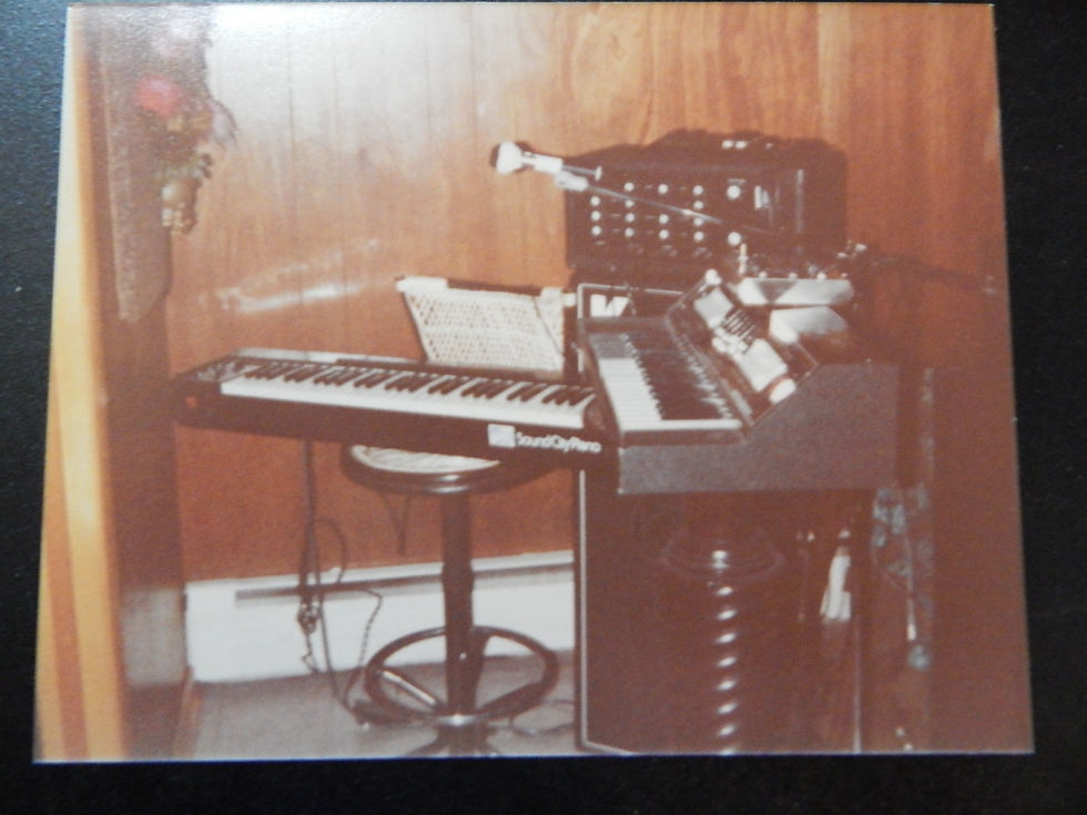 home studio, 1981