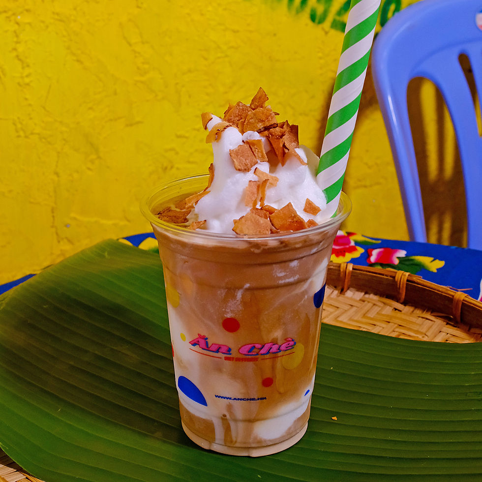 coconut slushy coffee