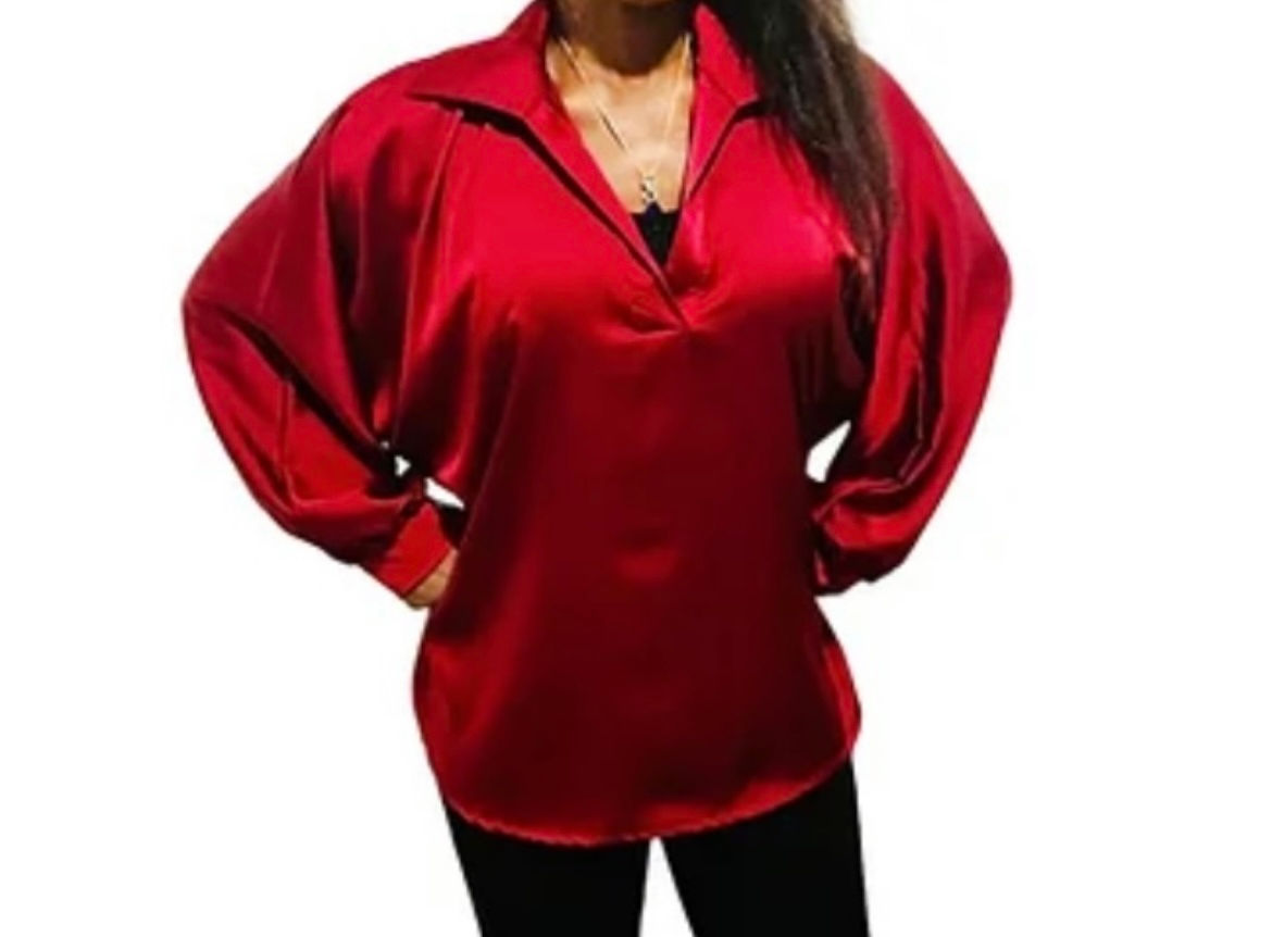 Chemisier en satin Femme 