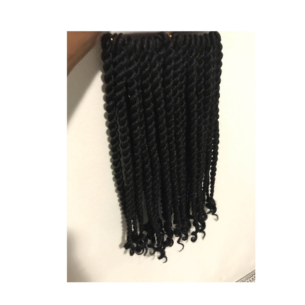 Miniature : Tissage crochet vanille ,14 pouces ,noir