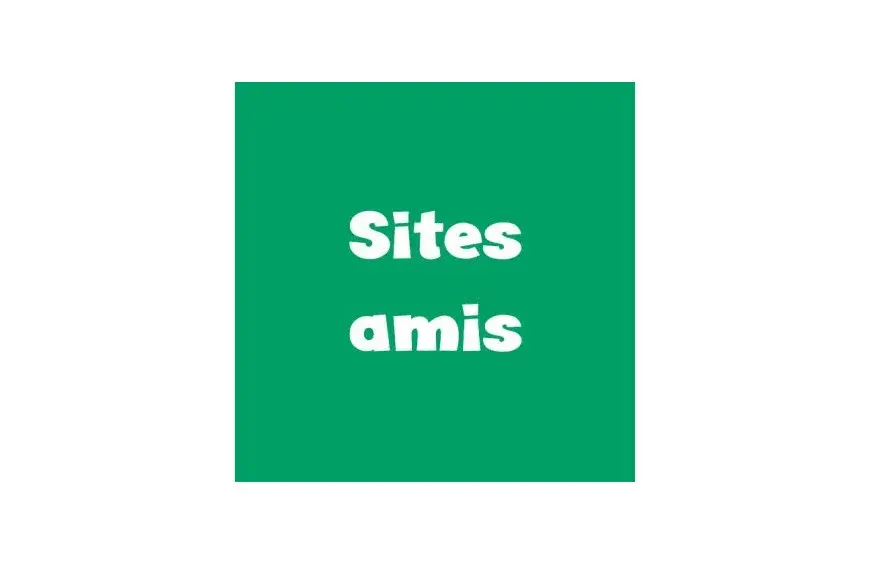 Texte "Sites amis"