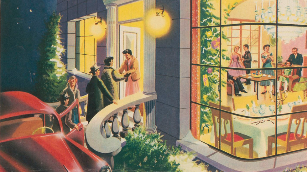 Repas-conférence "Un réveillon de Noël dans les fifties" (événement à Liège)