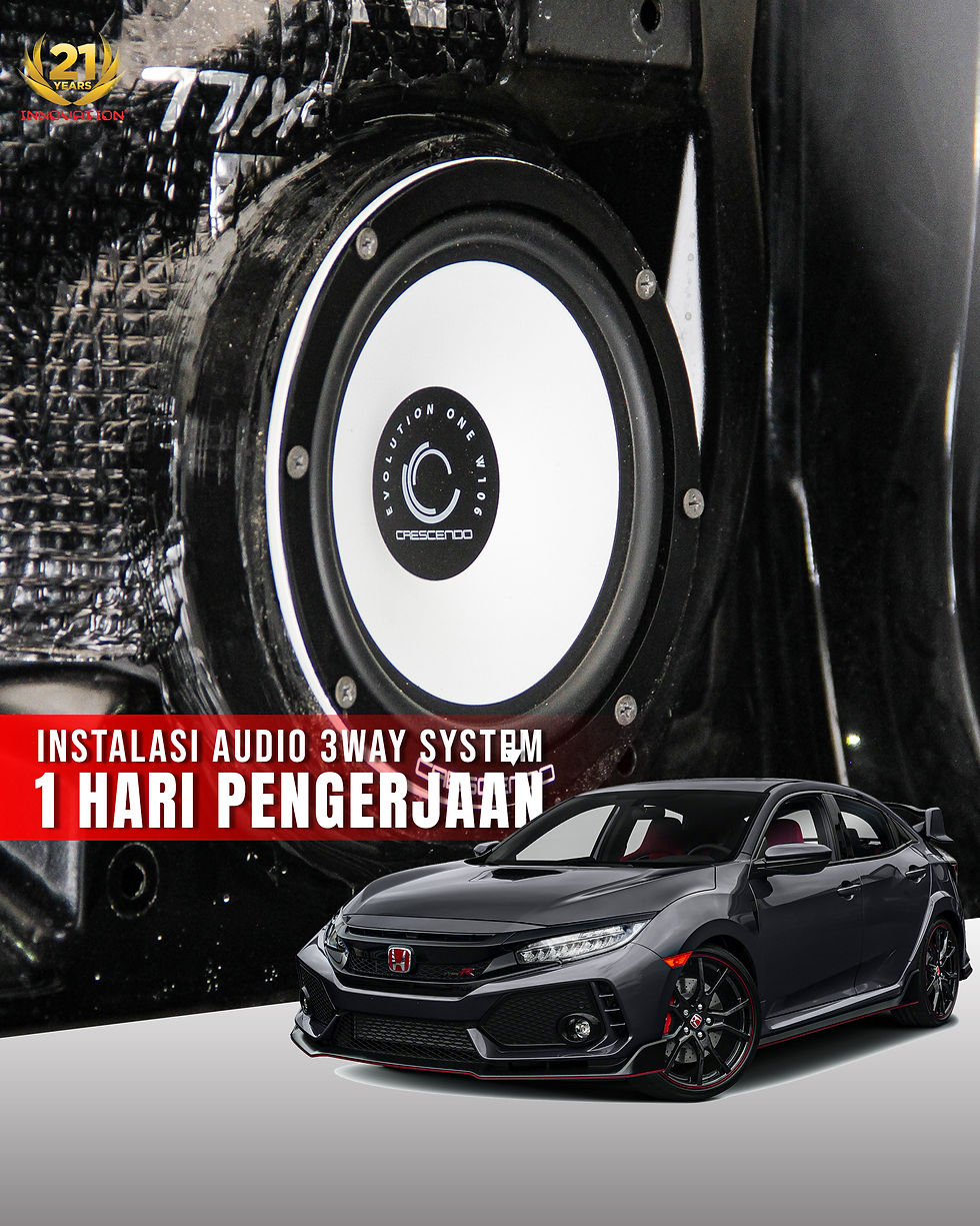 Audio Mobil 1 Hari Pengerjaan