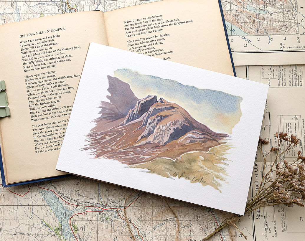 Devil's Coach Road Art Print