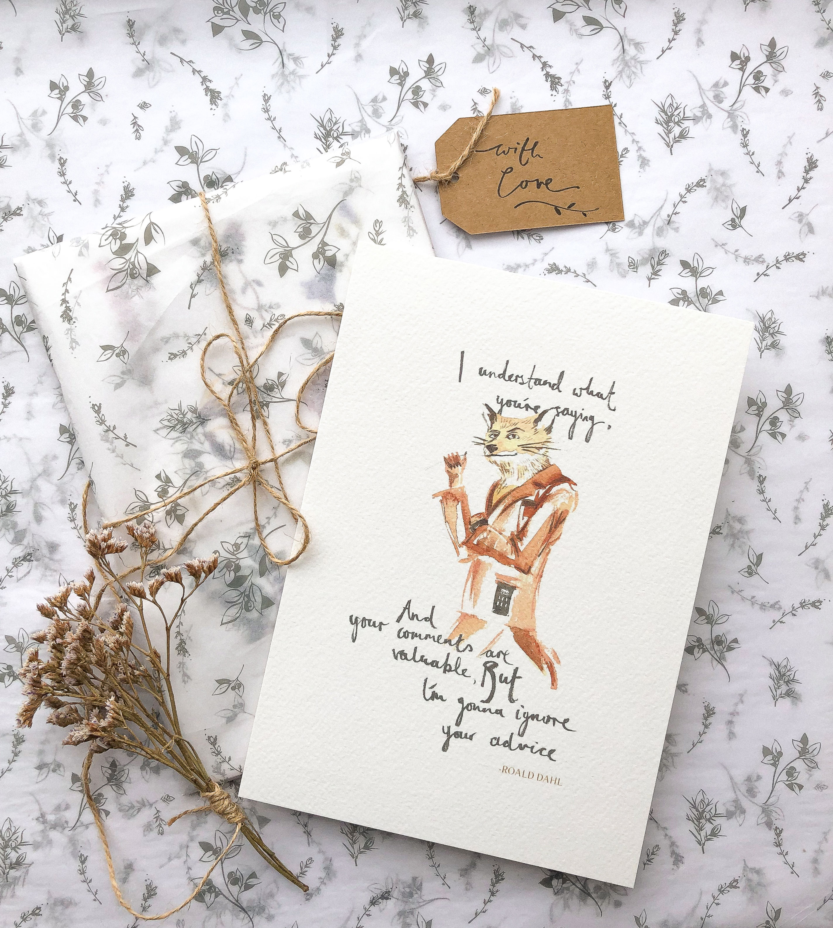 Fantastic Mr. Fox Art Print