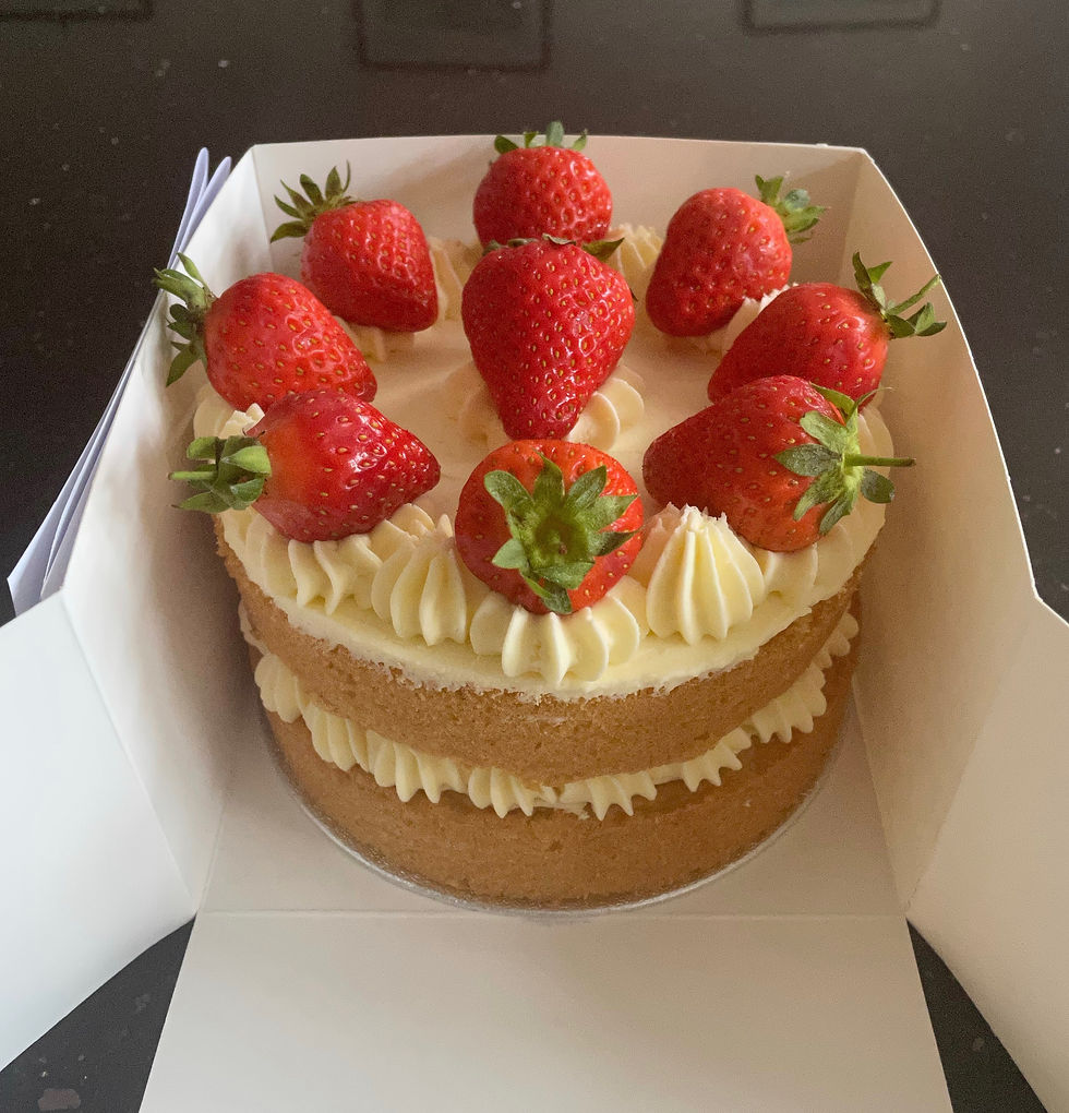 Victoria Sponge Celebration Cake