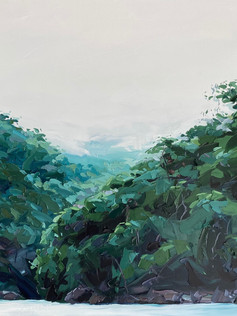"As the Mist sits' SOLD