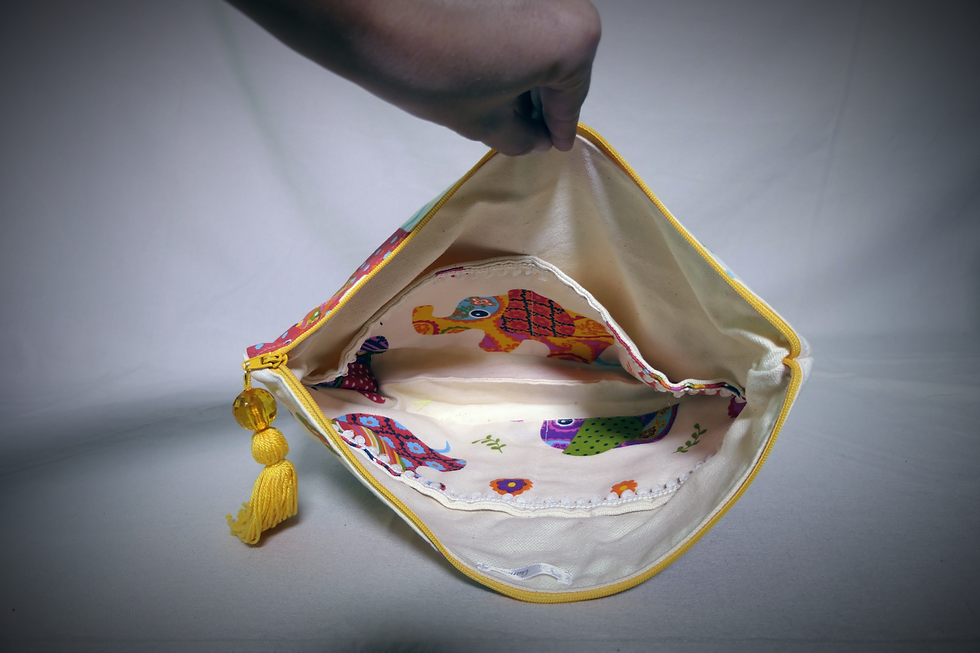 Miniature : Trousse de toilette Confidentielle - Modèle ELEPHANTS