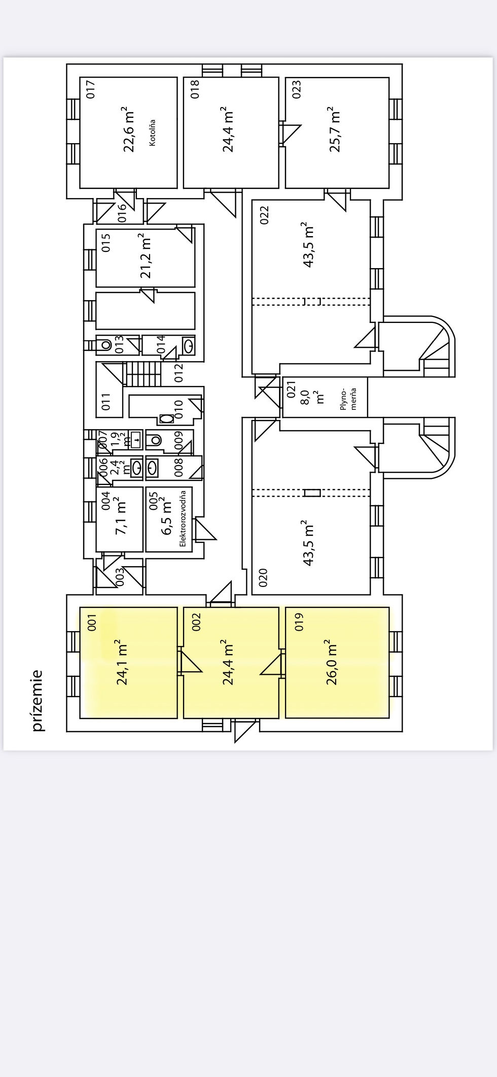 Miniatura: 59. Prenájom administratívnych priestorov v centre Trenčína 74,5 m2