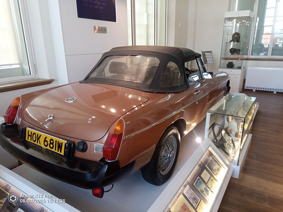 THE LAST MGB AND THE MAZDA MX-5