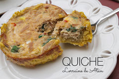 Quiche Lorraine de Atún